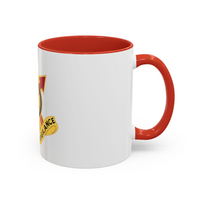 107th Artillery Group (U.S. Army) Accent Coffee Mug