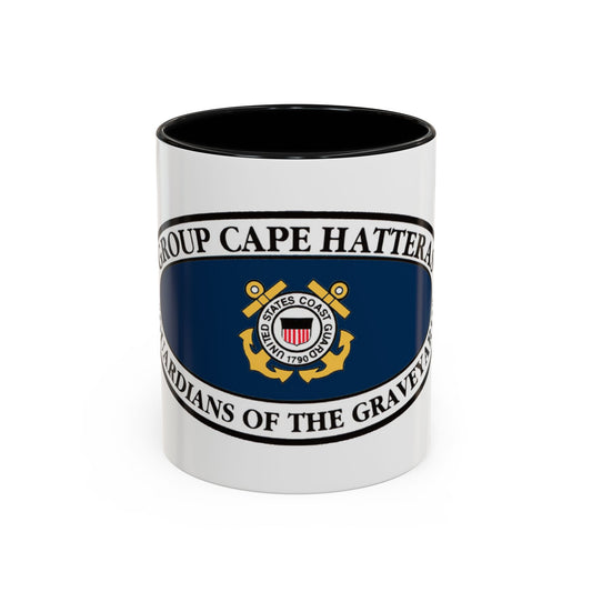 USCG Group Cape Hatteras VINT (U.S. Coast Guard) Accent Coffee Mug