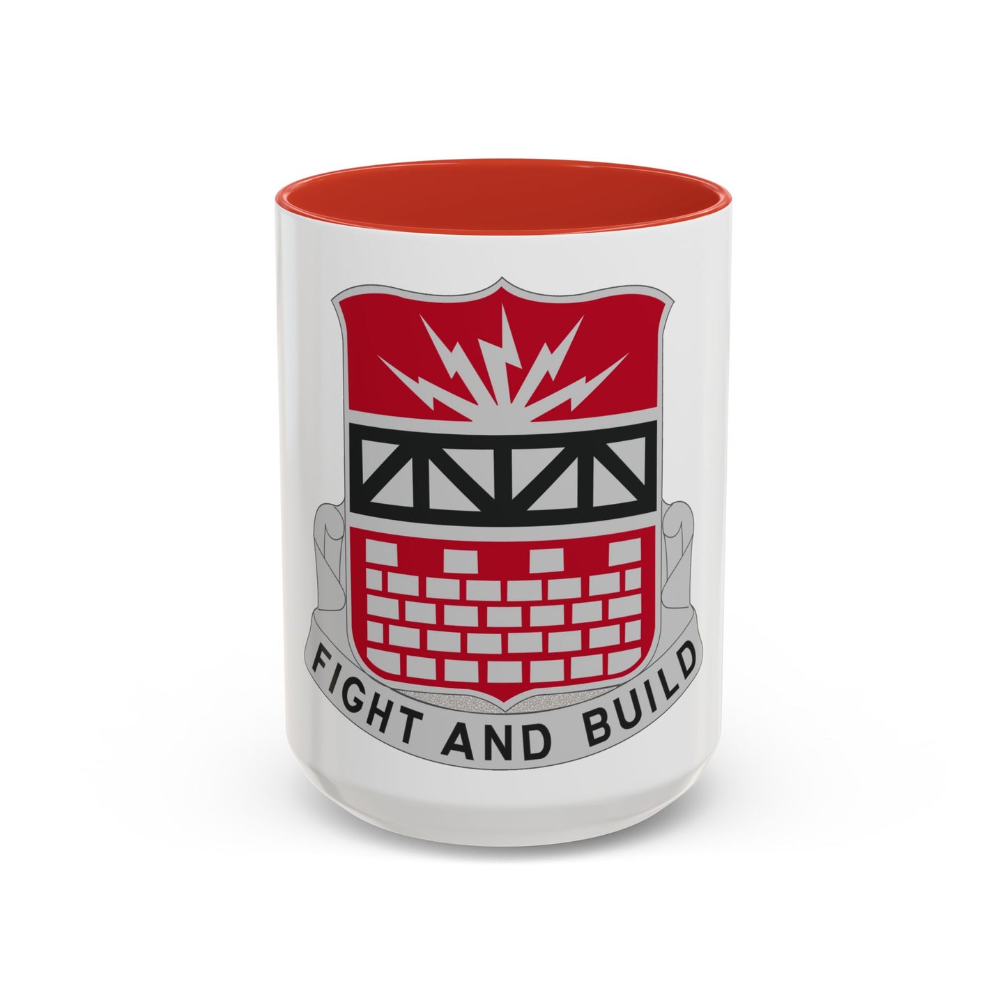 216 Engineer Battalion (U.S. Army) Accent Coffee Mug