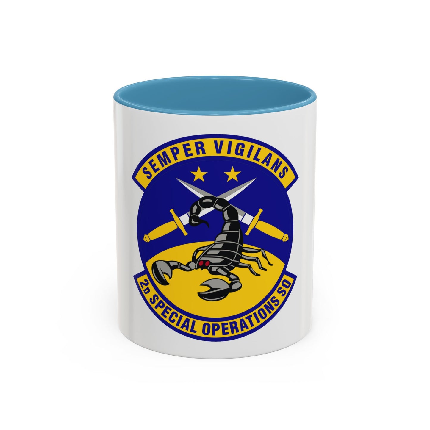 2d Special Operations Squadron (U.S. Air Force) Accent Coffee Mug