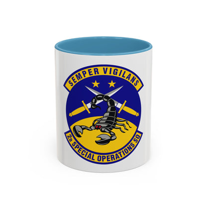2d Special Operations Squadron (U.S. Air Force) Accent Coffee Mug