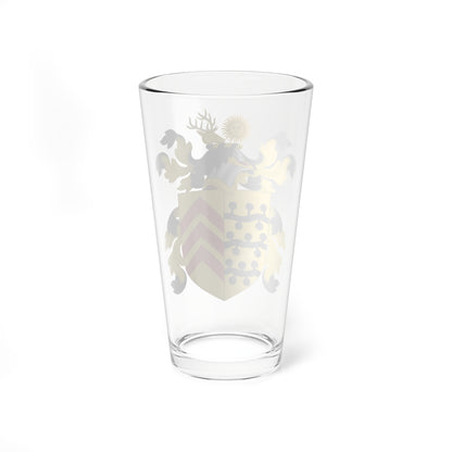 Coat of Arms of William Blount (United States) (Coat of Arms) Pint Glass 16oz
