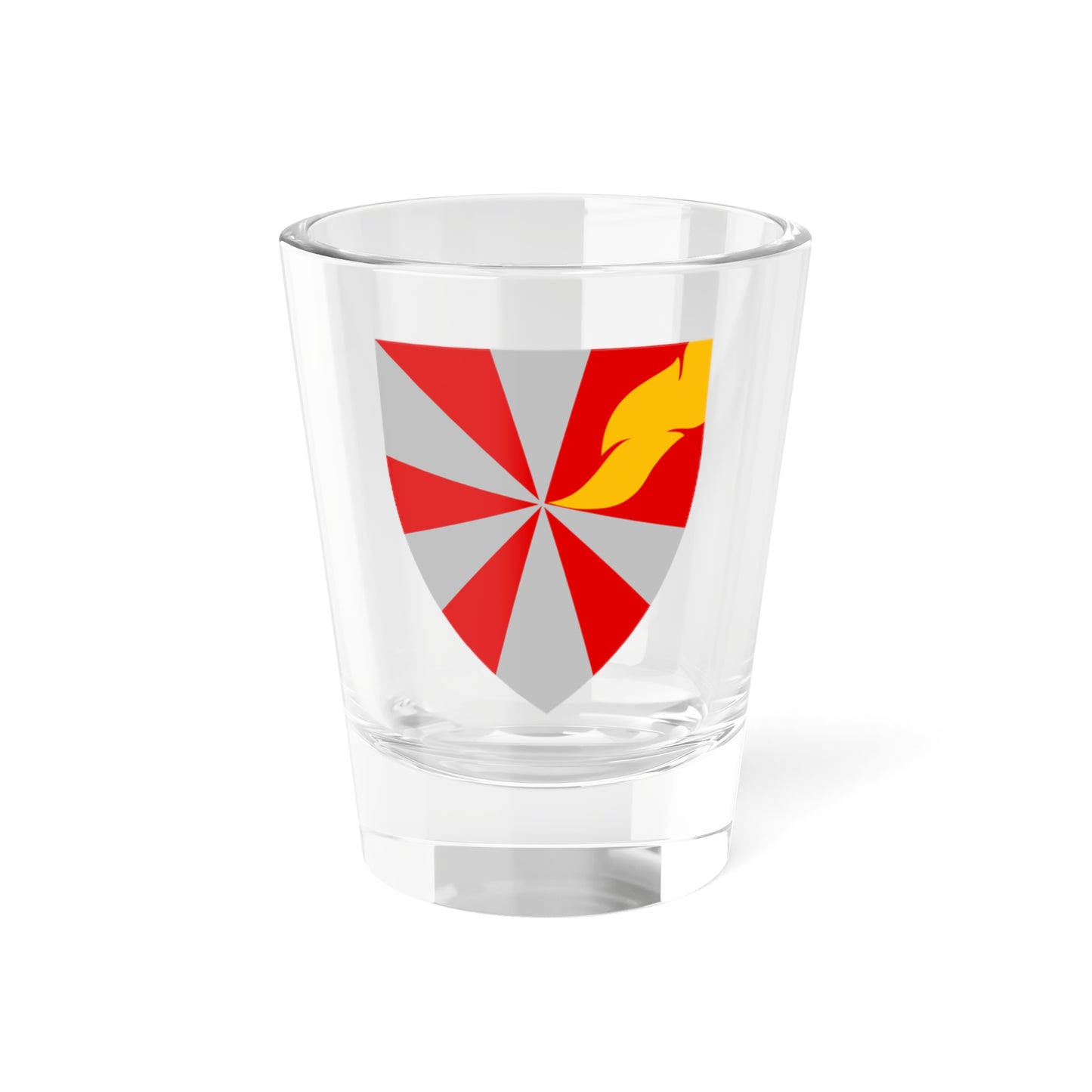 Ikast-Brande Kommune coa (Denmark) (Coat of Arms) Shot Glass 1.5oz