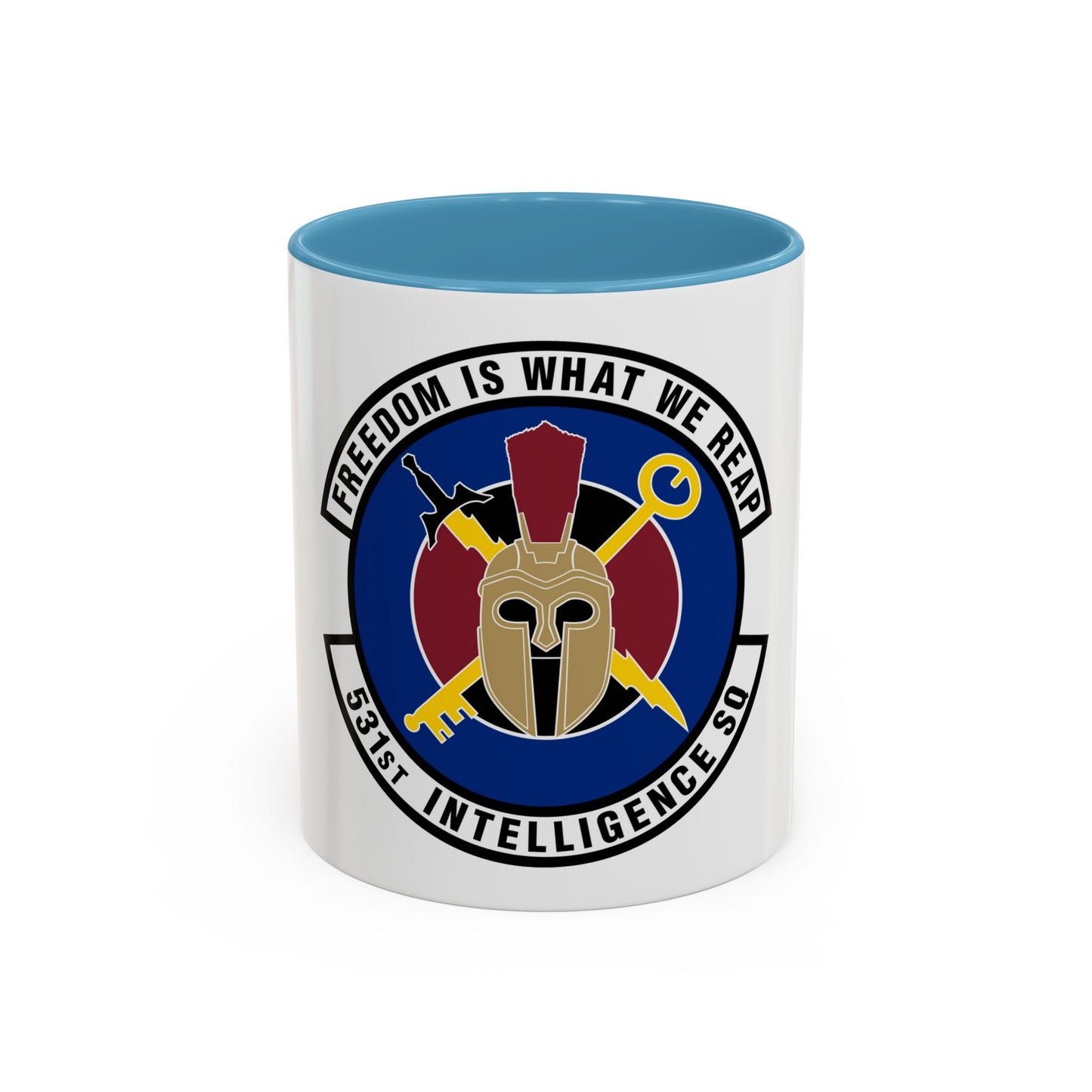 531 Intelligence Squadron ACC (U.S. Air Force) Accent Coffee Mug