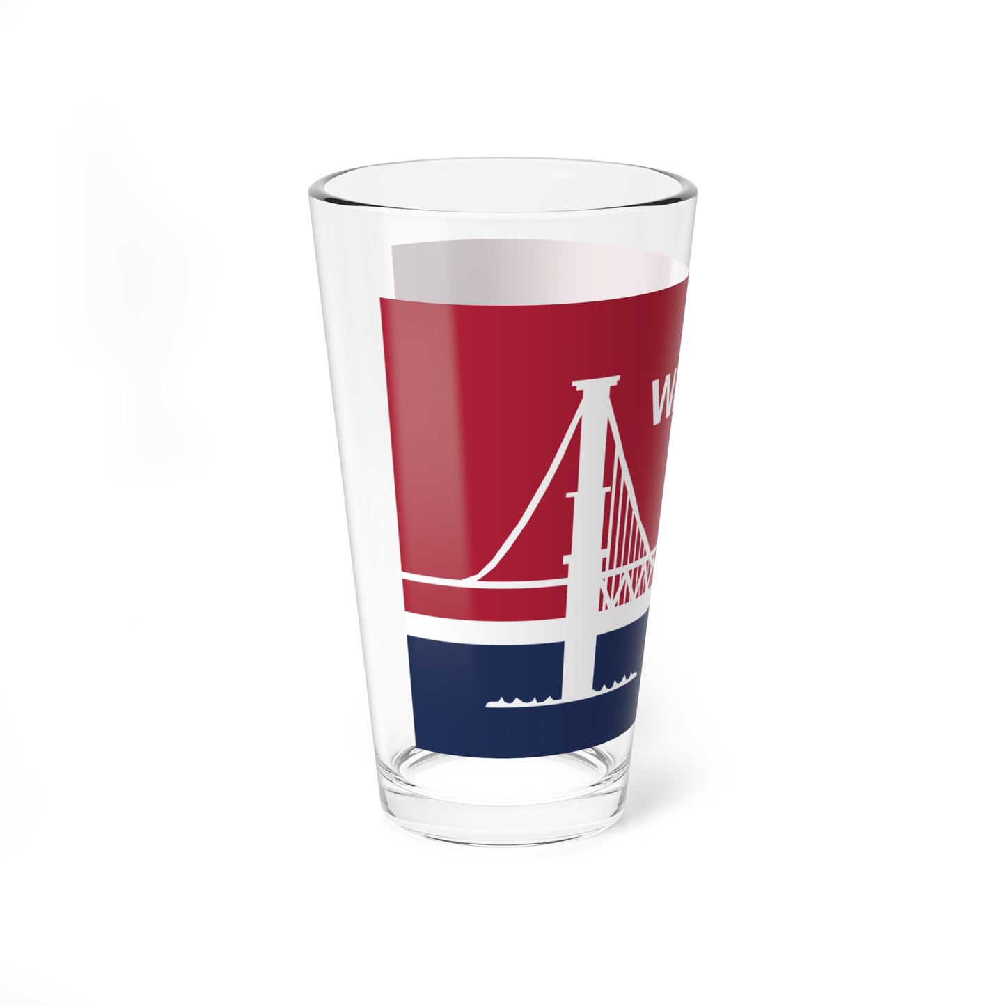 Flag of Waco Texas 1985-2024 (United States) Pint Glass 16oz