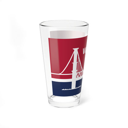 Flag of Waco Texas 1985-2024 (United States) Pint Glass 16oz