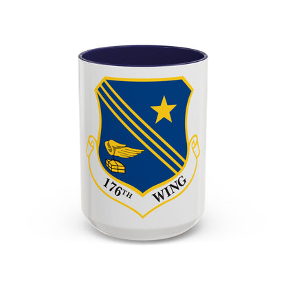 176th Wing (U.S. Air Force) Accent Coffee Mug
