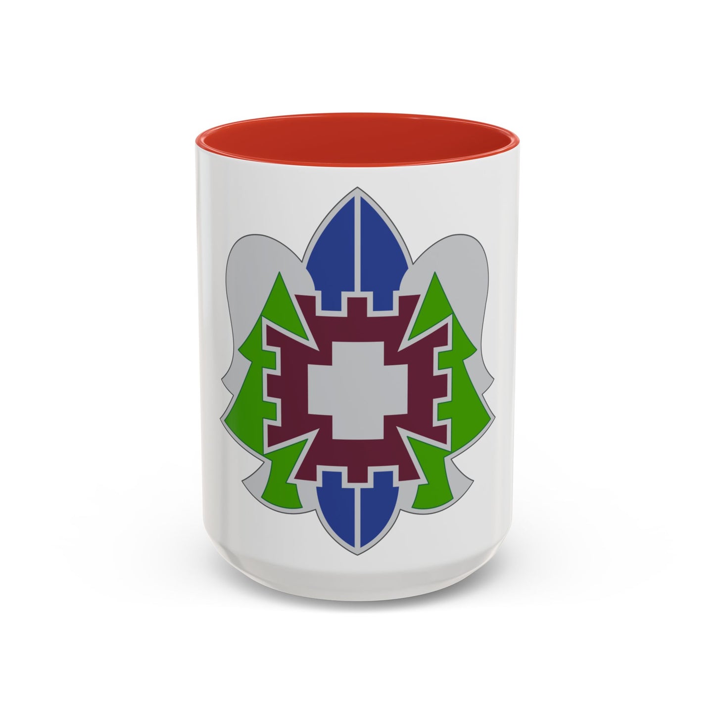 332 Medical Brigade 2 (U.S. Army) Accent Coffee Mug