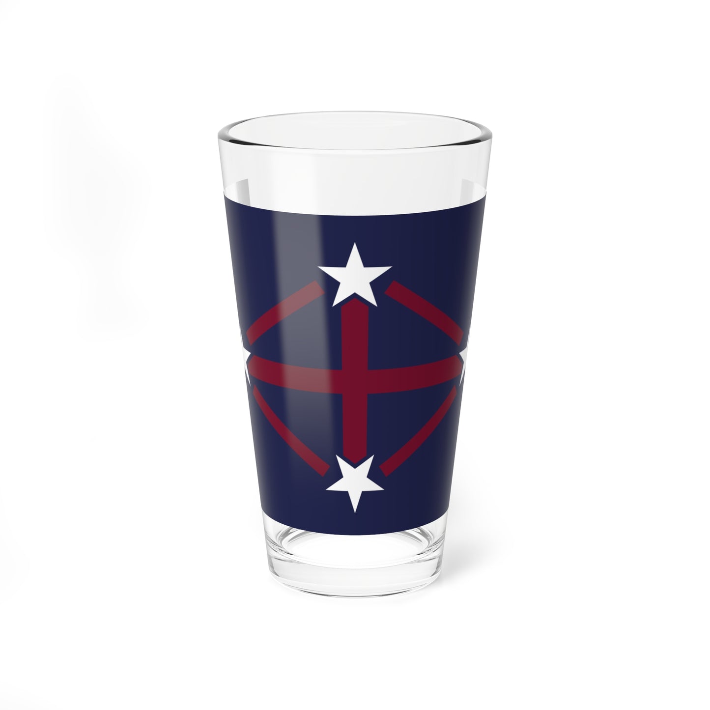 Flag of the Imperial Japanese Antarctic Expedition (Japan) Pint Glass 16oz