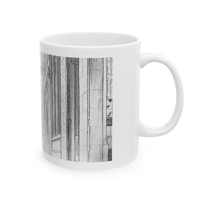 Fancy Town (1) - White Coffee Mug