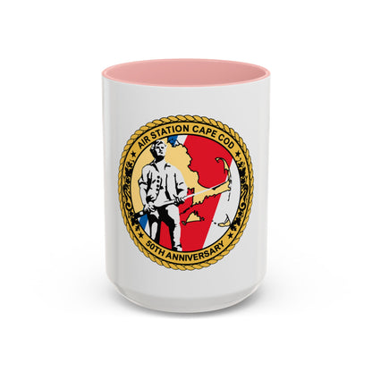 USCG Air Station CAPE COD (U.S. Coast Guard) Accent Coffee Mug