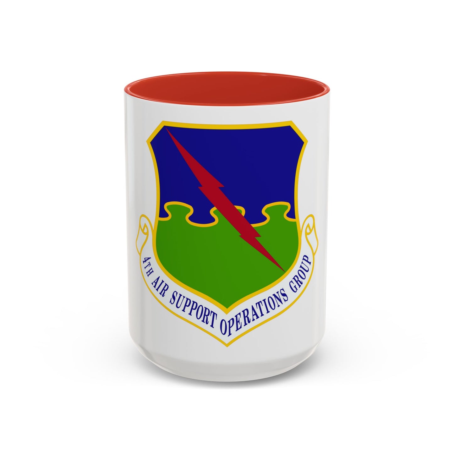 4 Air Support Operations Group USAFE (U.S. Air Force) Accent Coffee Mug