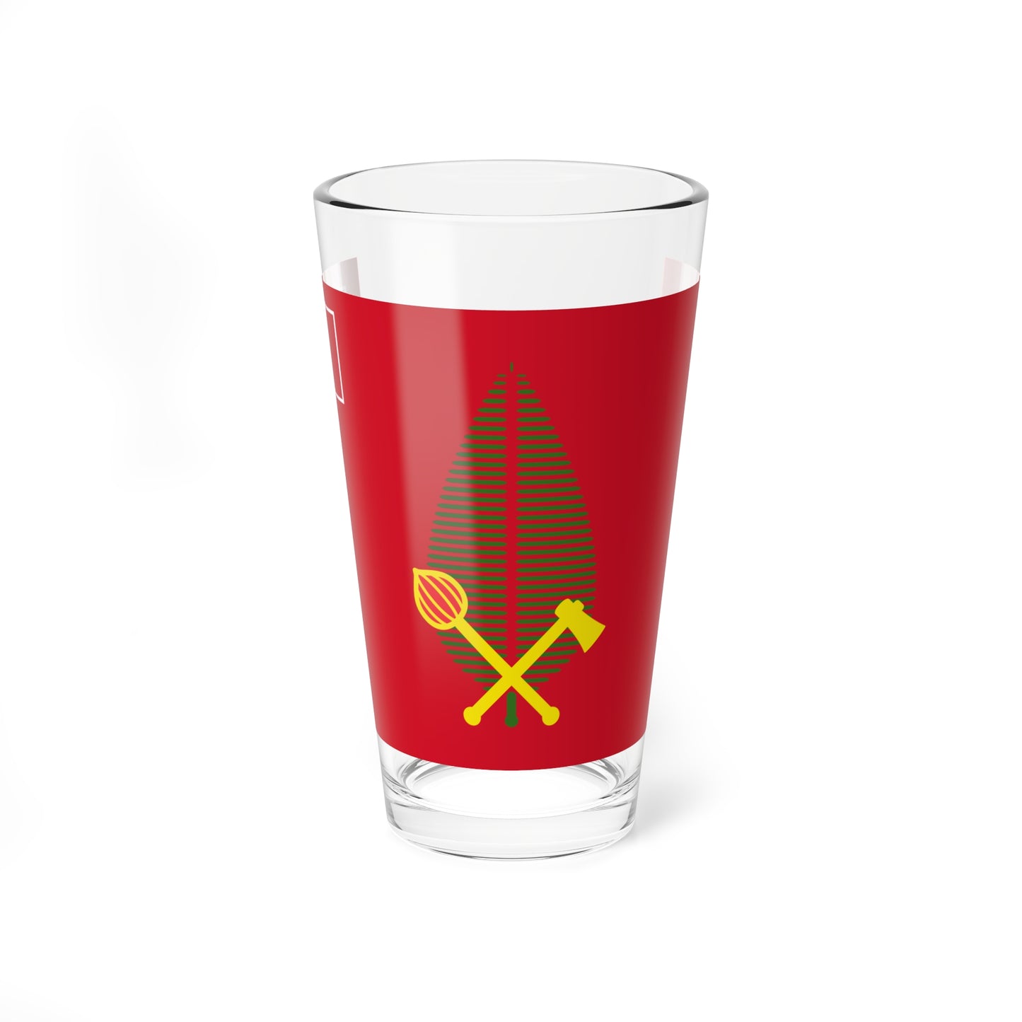 Flag of Alo (France) Pint Glass 16oz