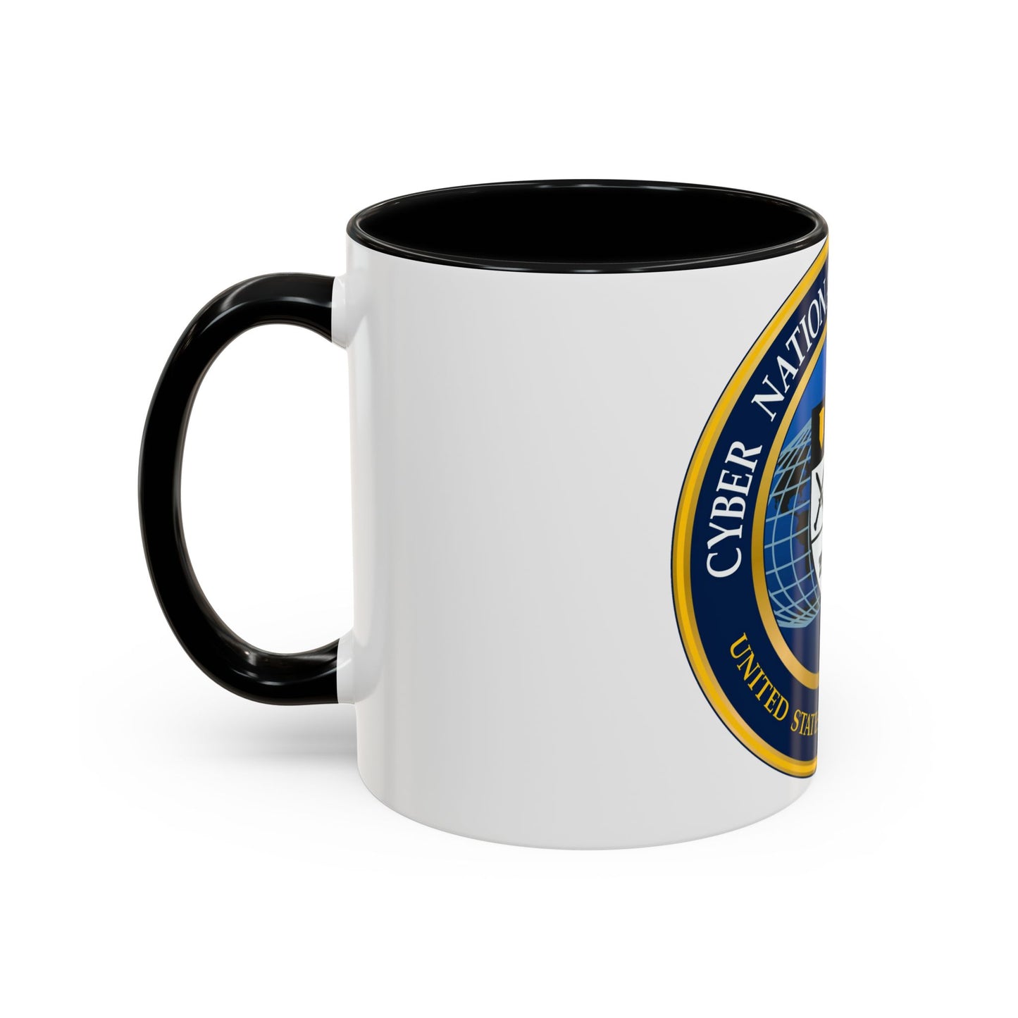 Cyber National Mission Force (U.S. Army) Accent Coffee Mug