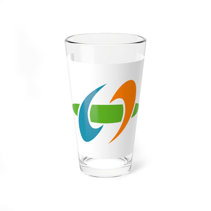 Flag of Inabe Mie (Japan) Pint Glass 16oz