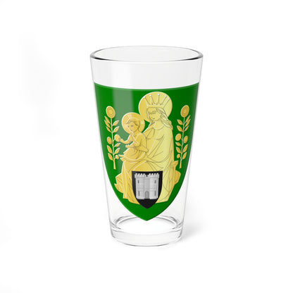 Waarschoot wapen (Belgium) (Coat of Arms) Pint Glass 16oz