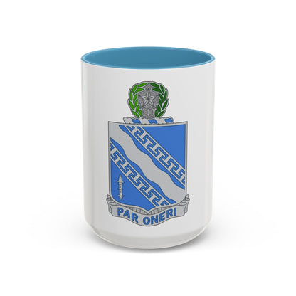 144th Infantry Regiment (U.S. Army) Accent Coffee Mug