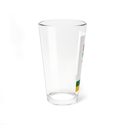 Flag of Bohonye vertical (Hungary) Pint Glass 16oz