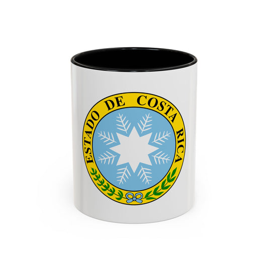 Coat of arms of Costa Rica (1840-1842) - Accent Coffee Mug