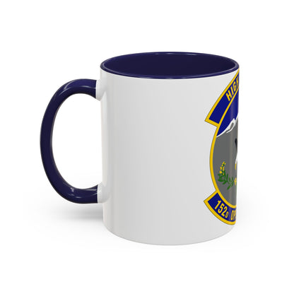 152d Operations Support Squadron (U.S. Air Force) Accent Coffee Mug