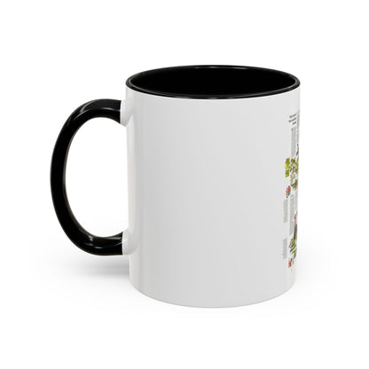 USA - South Central States 2 (1974) (Map) Accent Coffee Mug
