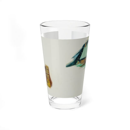 Squanto and the Miracle of Thanksgiving, interior illustrations (19), 2012 (Magazine Illustration) Pint Glass 16oz