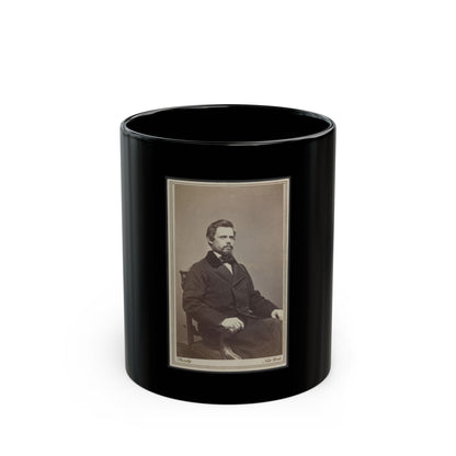 Unidentified Man(2) (U.S. Civil War) Black Coffee Mug