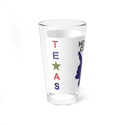 Flag of Houston County Texas (United States) Pint Glass 16oz