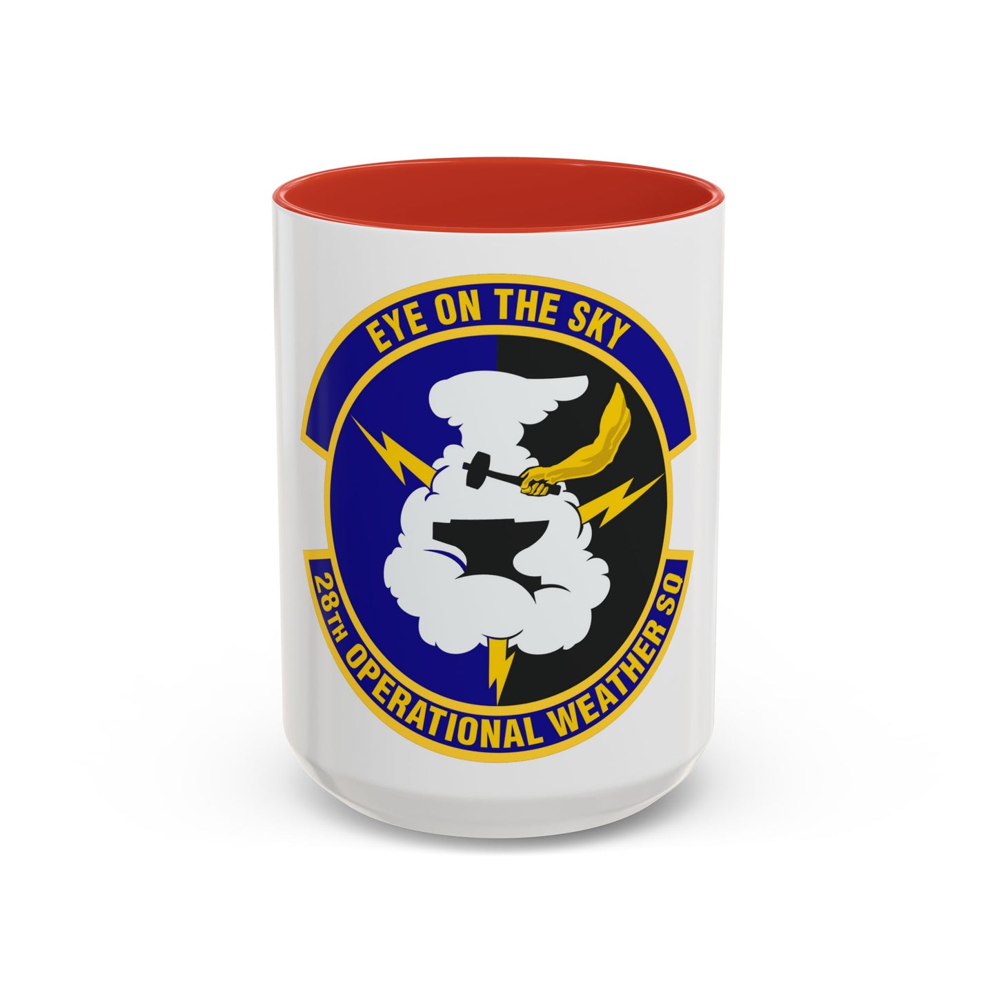 28th Operational Weather Squadron (U.S. Air Force) Accent Coffee Mug