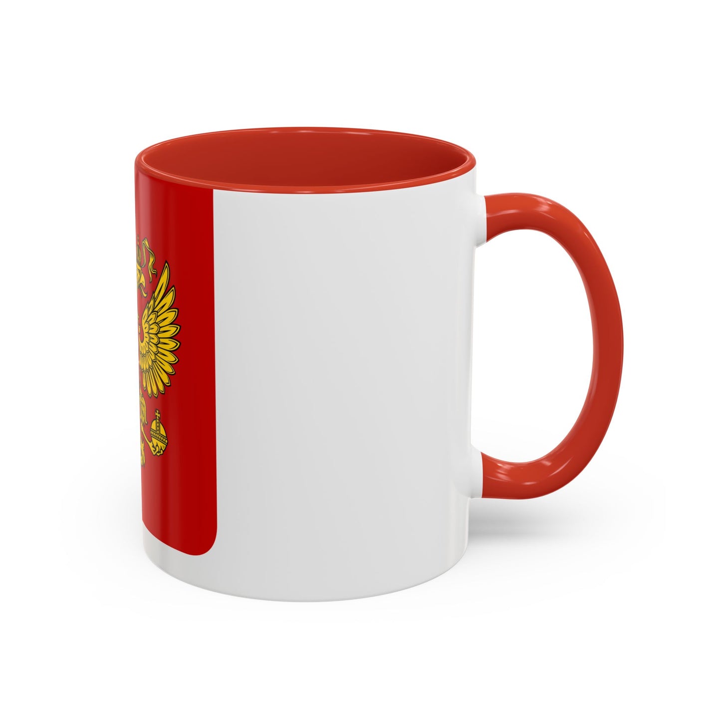 Coat of Arms of the Russian Federation - Accent Coffee Mug