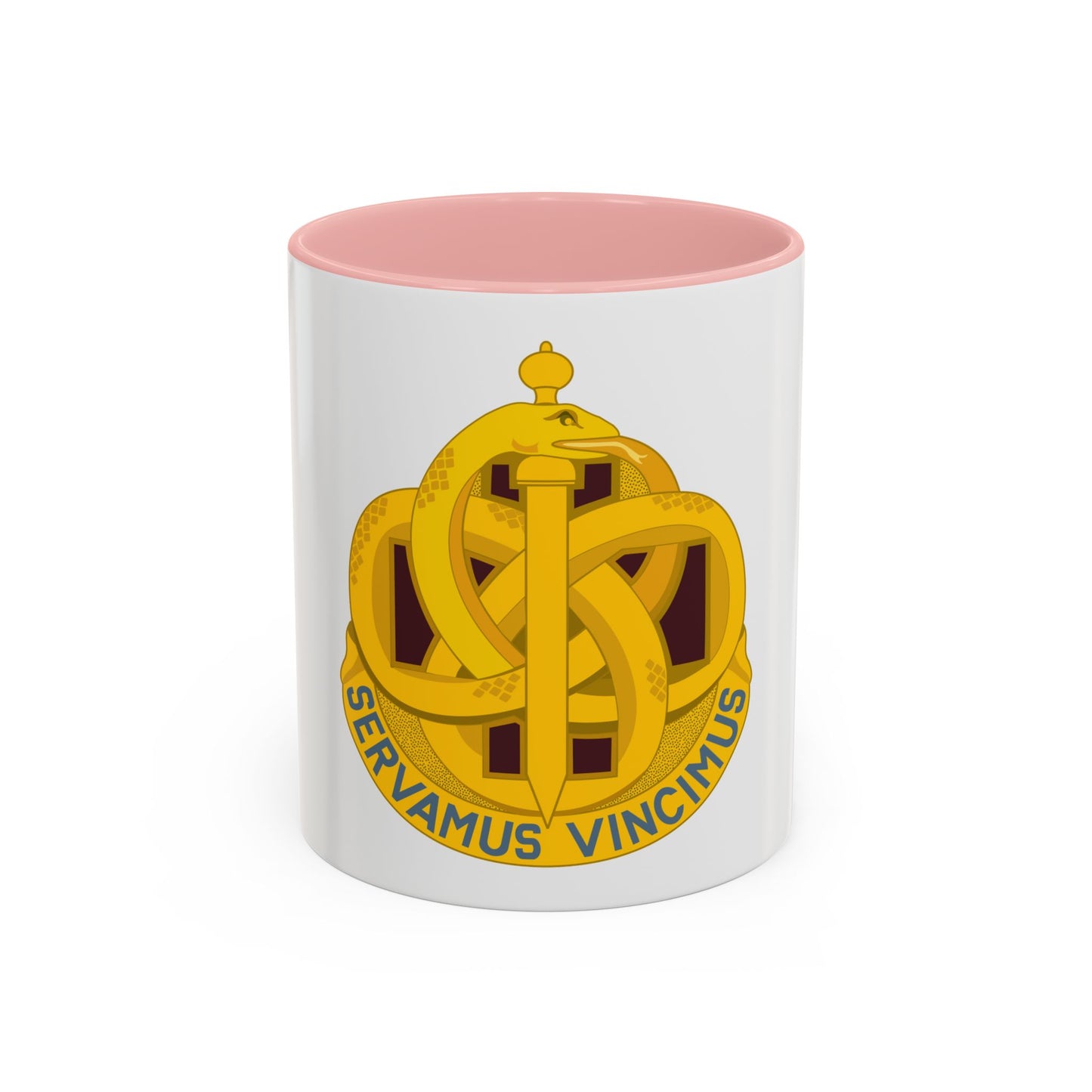 411 Hospital Center (U.S. Army) Accent Coffee Mug
