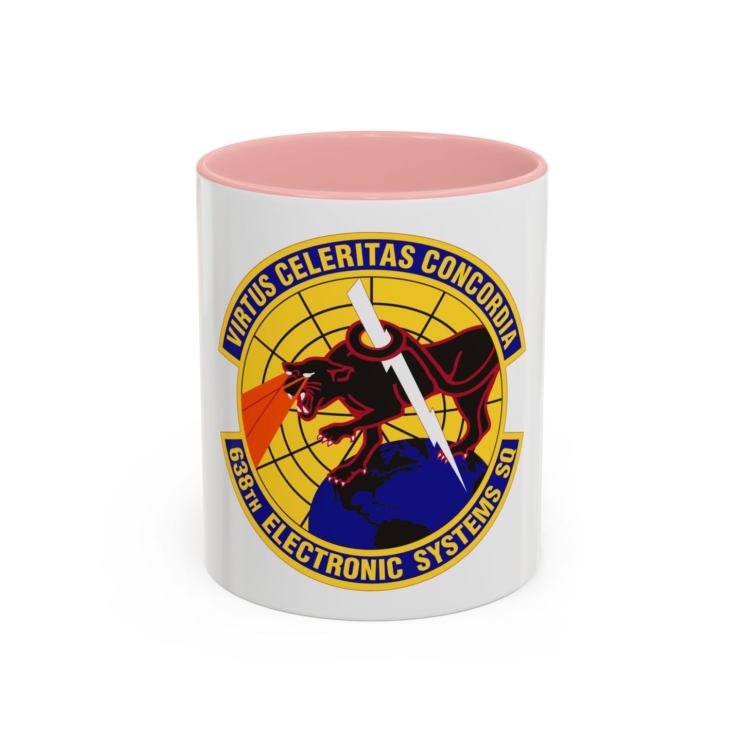 638th Electronic Systems Squadron (U.S. Air Force) Accent Coffee Mug