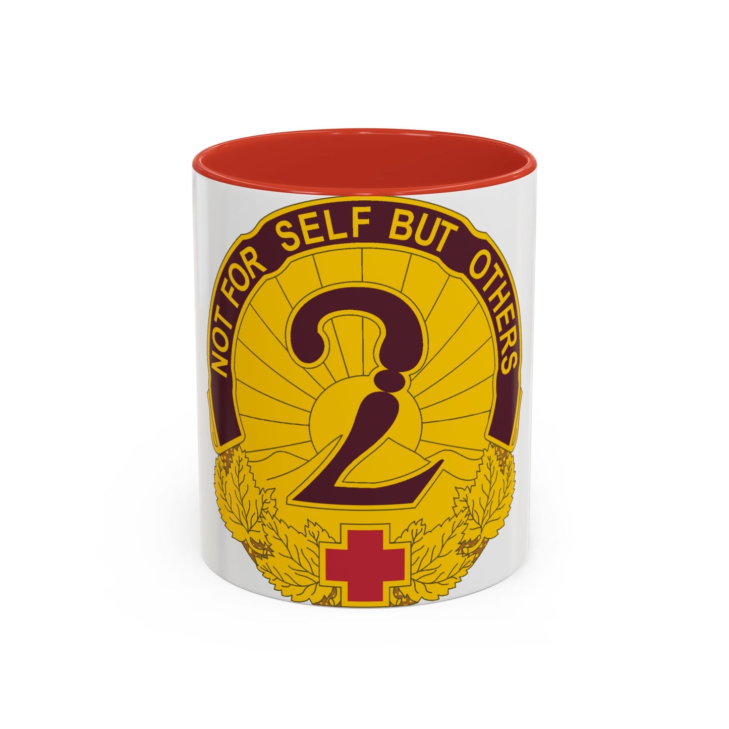 2 tasses à café décoratives de l'hôpital général (armée américaine)