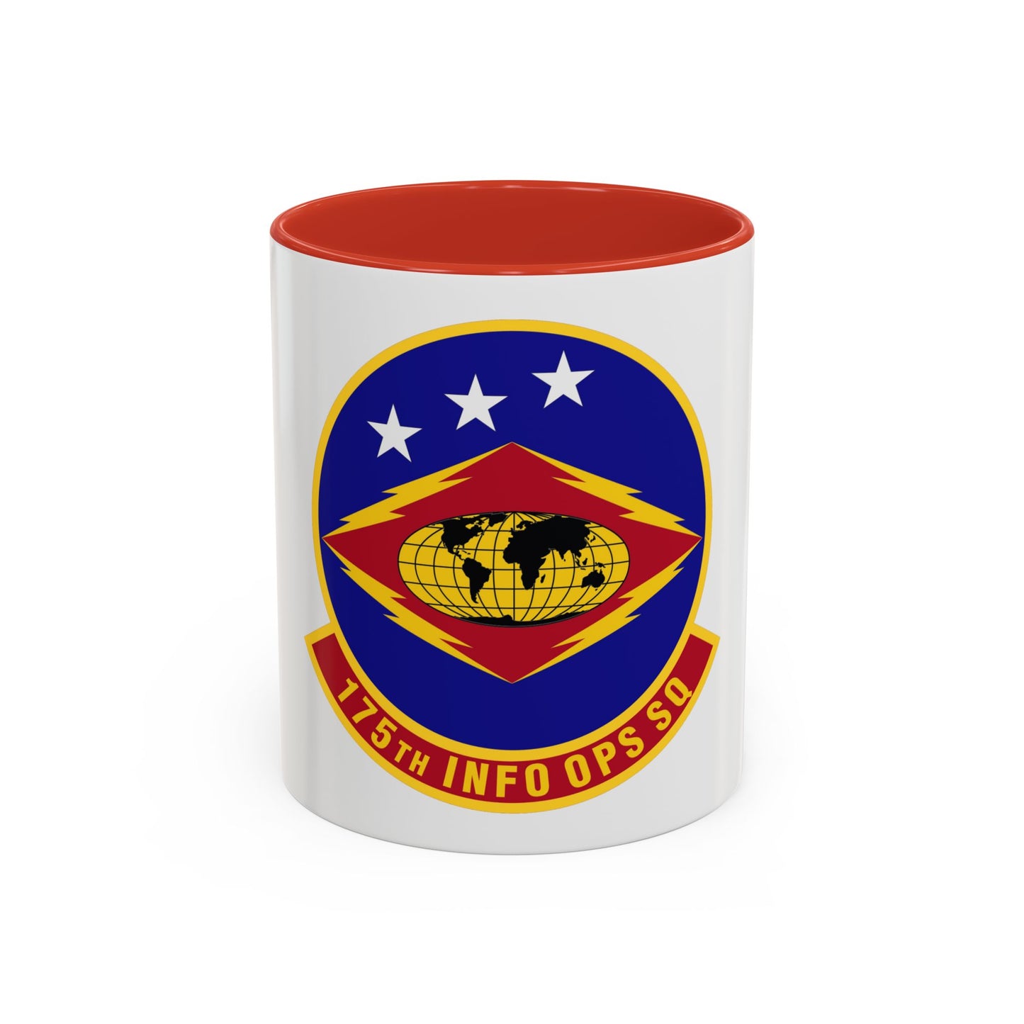 175th Information Operations Squadron (U.S. Air Force) Accent Coffee Mug