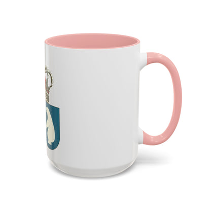 Coat of arms of the County of Greenland - Accent Coffee Mug