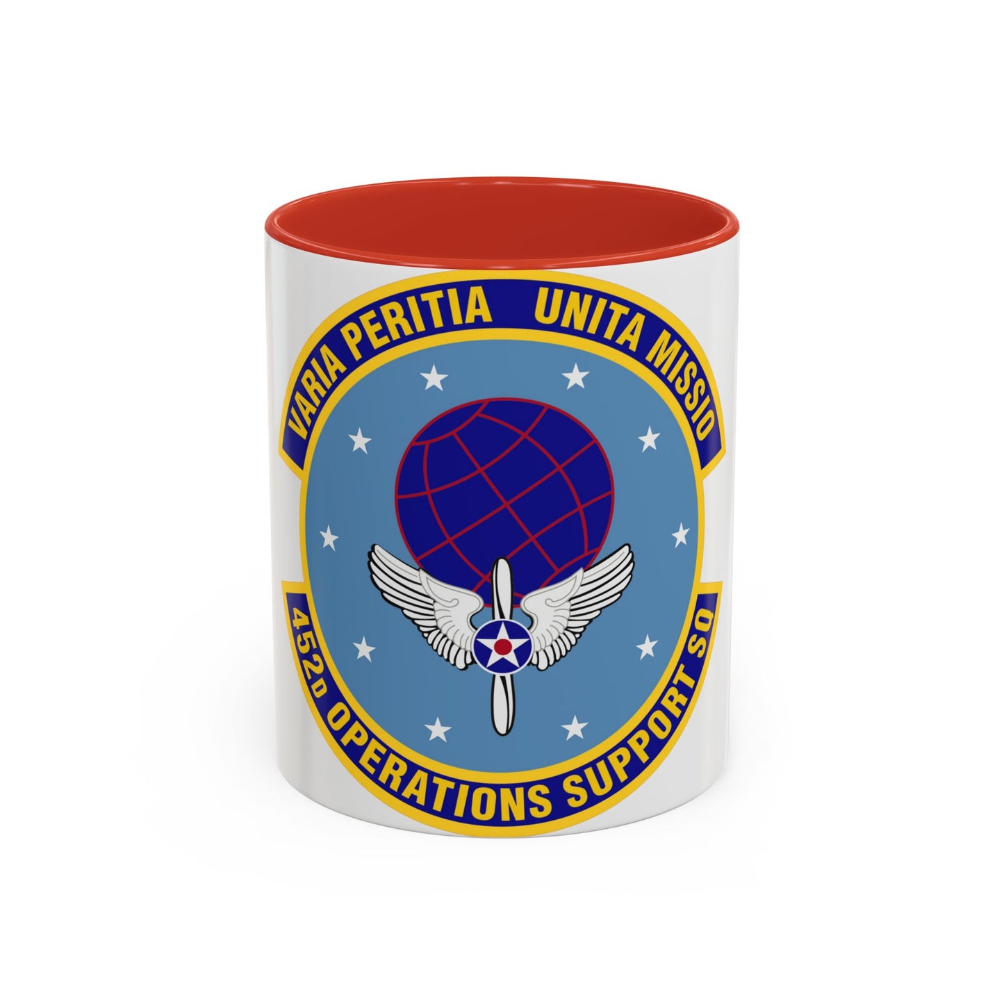 452d Operations Support Squadron (U.S. Air Force) Accent Coffee Mug