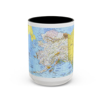 USA - Alaska (1975) (Map) Accent Coffee Mug