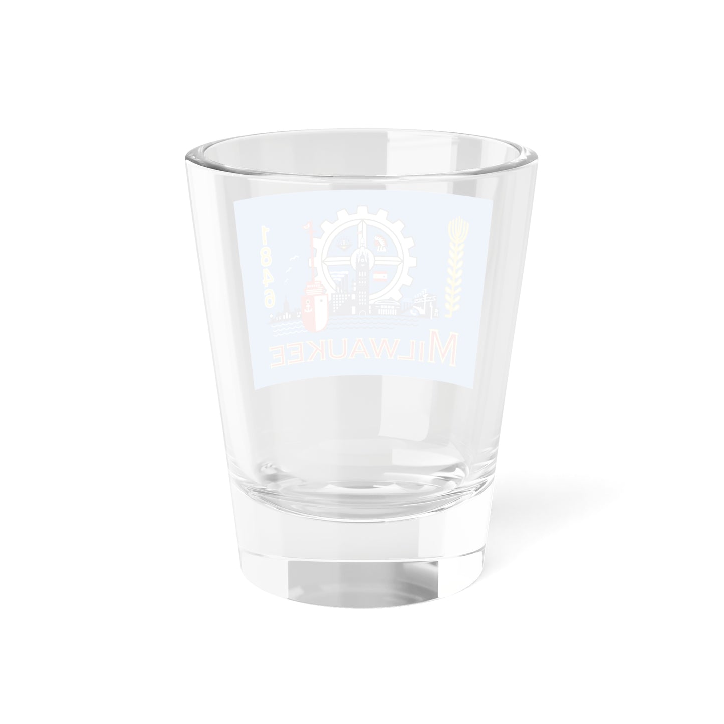 Flag of Milwaukee Wisconsin (United States) Shot Glass 1.5oz