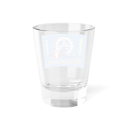 Flag of Milwaukee Wisconsin (United States) Shot Glass 1.5oz