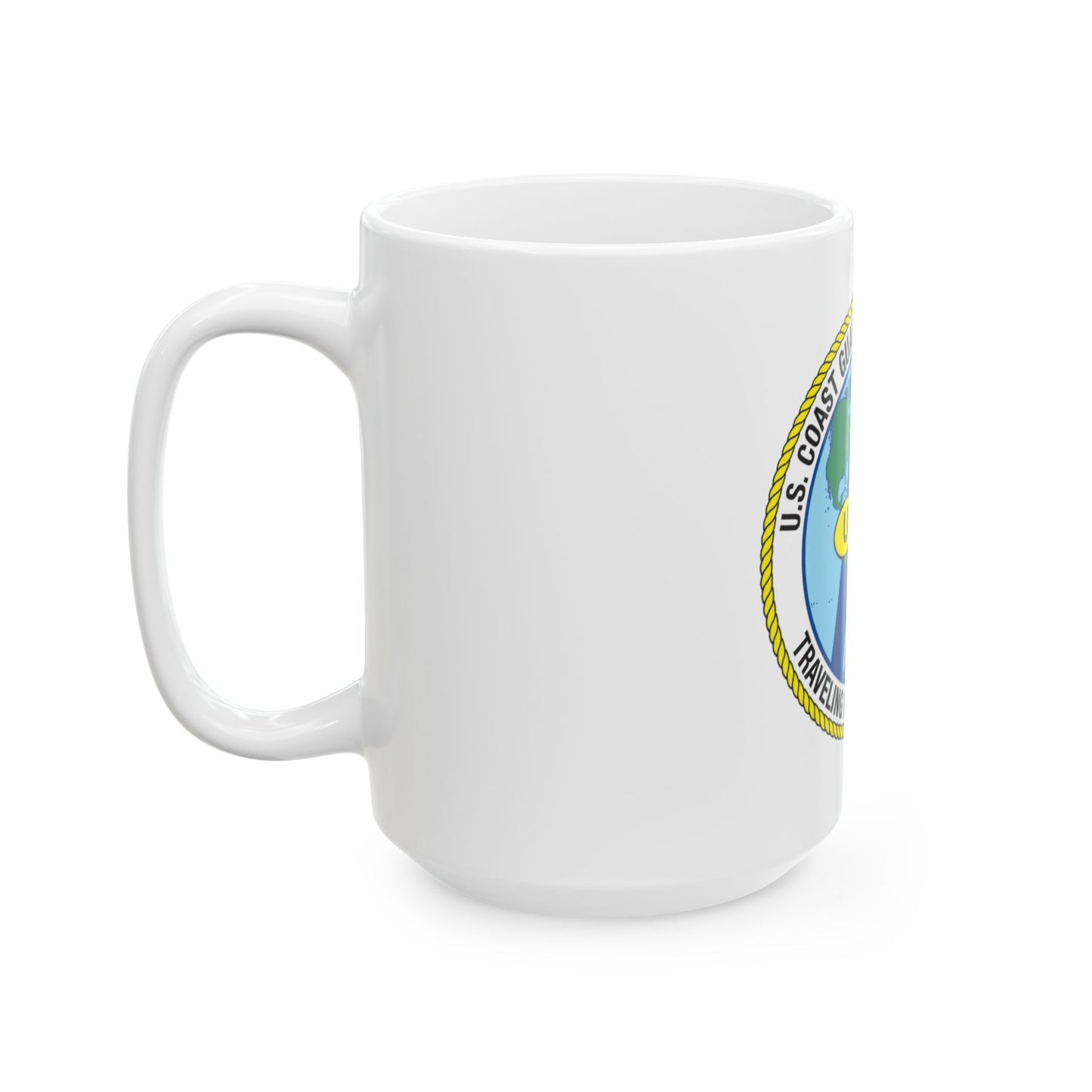 USCG Washington DC Traveling Inspection Staff (U.S. Coast Guard) White Coffee Mug