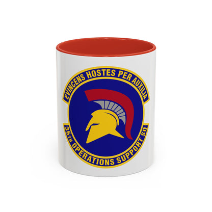 36th Operations Support Squadron (U.S. Air Force) Accent Coffee Mug