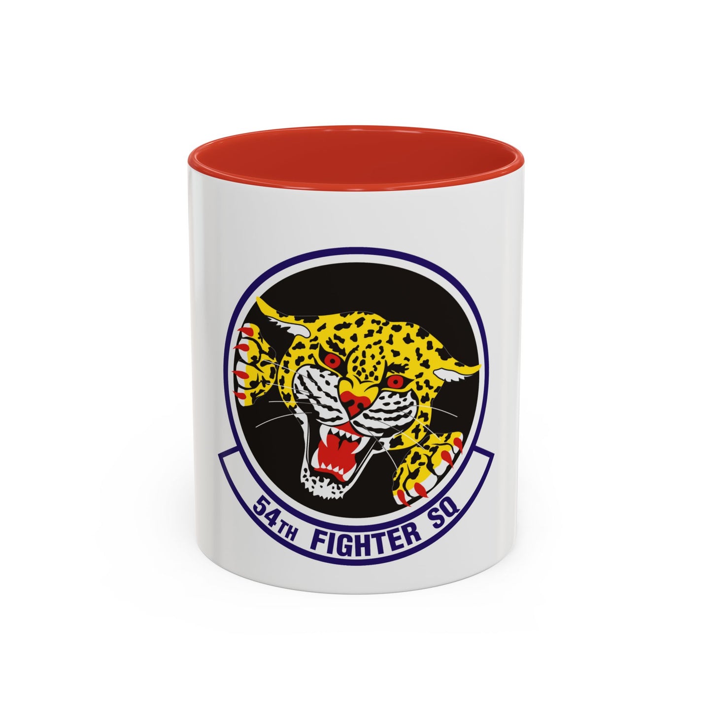 54th Fighter Squadron (U.S. Air Force) Accent Coffee Mug