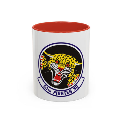 54th Fighter Squadron (U.S. Air Force) Accent Coffee Mug