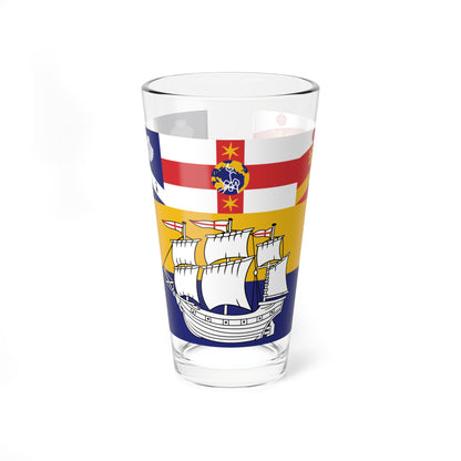City of Sydney Flag (Australia) Pint Glass 16oz