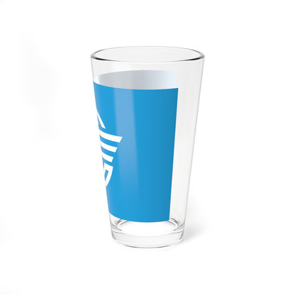 Flag of Sanriku Iwate 1958-2001 (Japan) Pint Glass 16oz