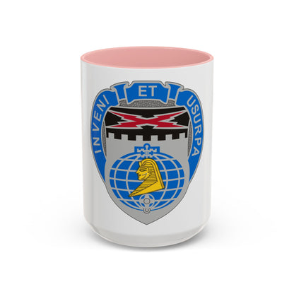 338 Military Intelligence Battalion (U.S. Army) Accent Coffee Mug