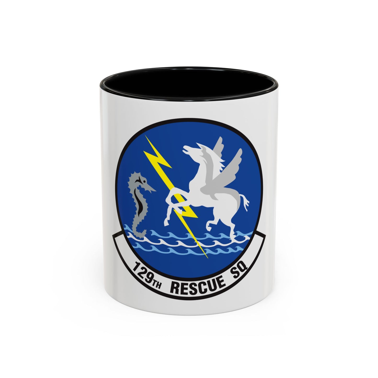 129 Rescue Squadron (U.S. Air Force) Accent Coffee Mug