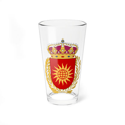 Uppsala universitet vapen (Sweden) (Coat of Arms) Pint Glass 16oz