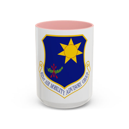 621 Air Mobility Advisory Group AMC (U.S. Air Force) Accent Coffee Mug
