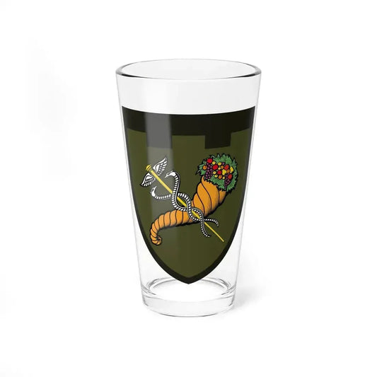 127th Territorial Brigade Badge (Ukraine) Pint Glass 16oz 16oz - Go Mug Yourself